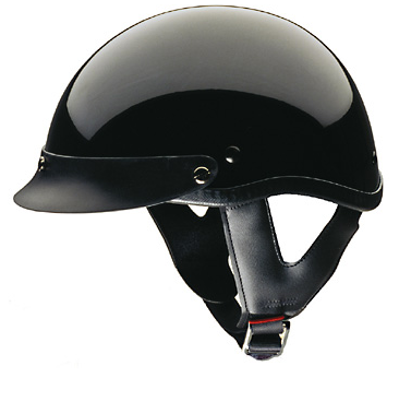 Half Helmet - Gloss - Black