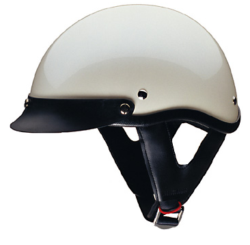 Half Helmet - Gloss - Pearl White