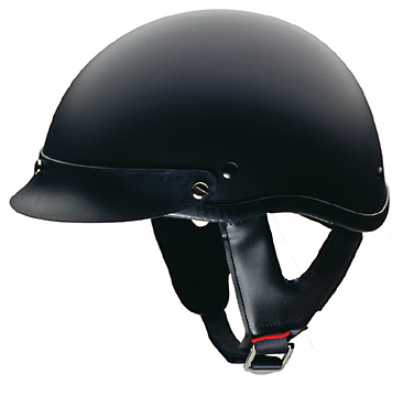 Half Helmet - Matte - Black