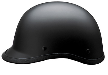 Half Helmet - Polo - Matte Black