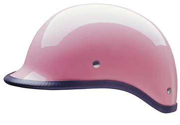Half Helmet - Polo - Gloss Pink