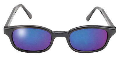 Original KD Sunglasses - Black Frame / Colored Mirror Lens - Click Image to Close