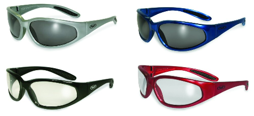 Full Frame Hercules Safety Glasses - Frames Vary / Smoke Lens - Click Image to Close
