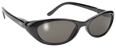 Full Frame Spice Sunglasses - Black Frame / Smoke Lens