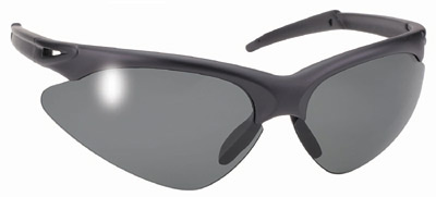 Open Frame Rake Polarized Sunglasses - Black Frame / Grey Lens Open Frame Rake Polarized Sunglasses - Black Frame / Grey Lens
