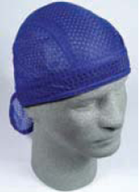 Vented Headwrap - Blue